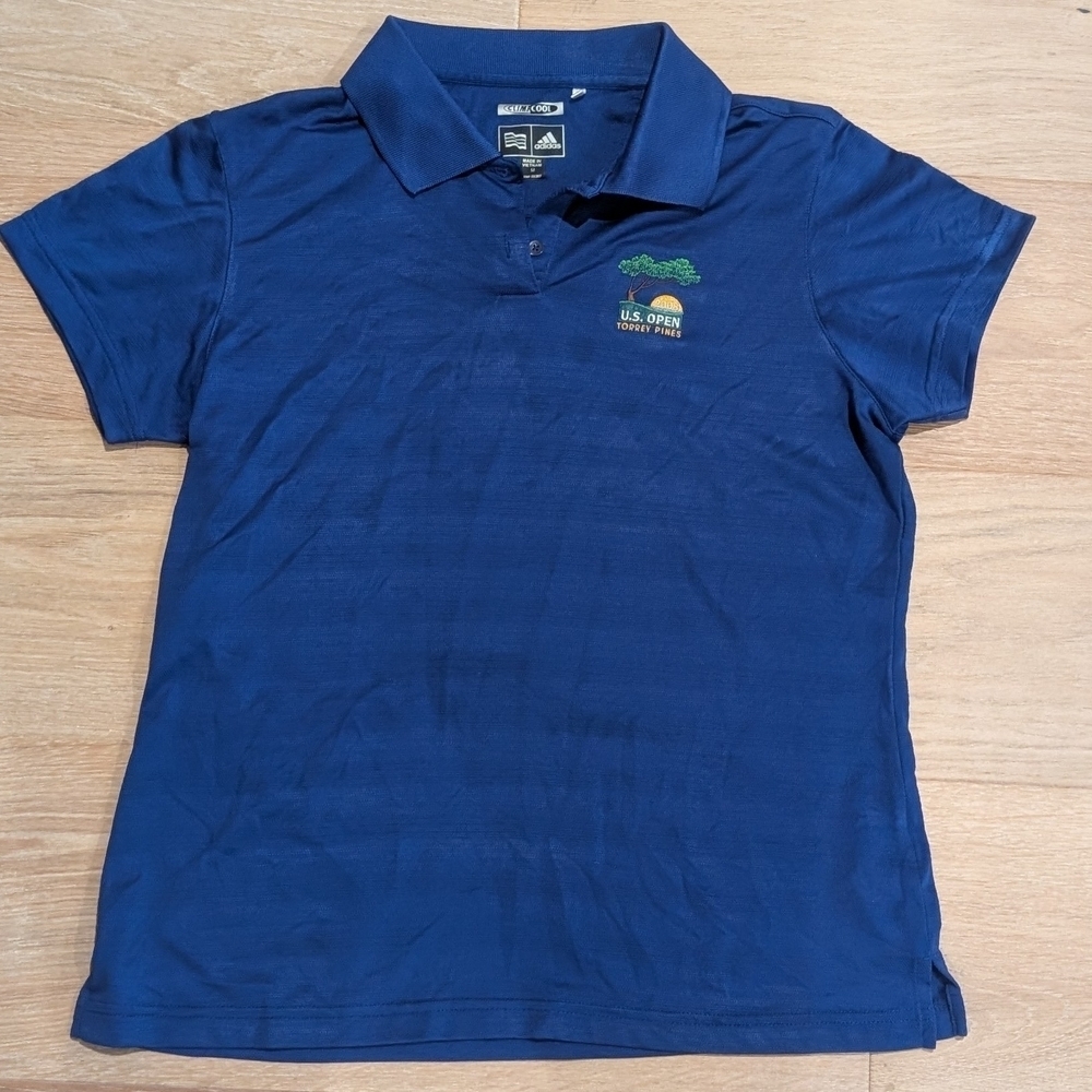 Adidas ClimaCool Blue Polo Shirt